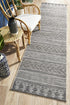 Rug Culture Terrace 5505 Grey Runner Rug - Click Rugs