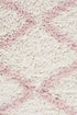 Saffron 11 Pink Runner Rug - Click Rugs