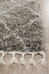 Saffron 44 Grey Runner Rug - Click Rugs