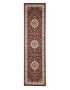 Sydney Collection Medallion Rug Red with Ivory Border - Click Rugs