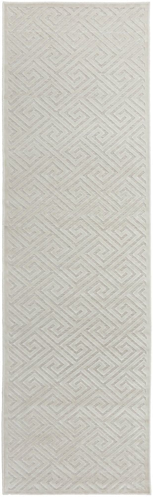 York Alice Natural White Rug - Click Rugs