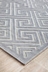 York Alice Silver Runner Rug - Click Rugs