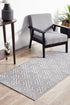 York Alice Silver Runner Rug - Click Rugs