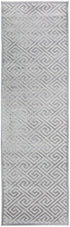 York Alice Silver Runner Rug - Click Rugs